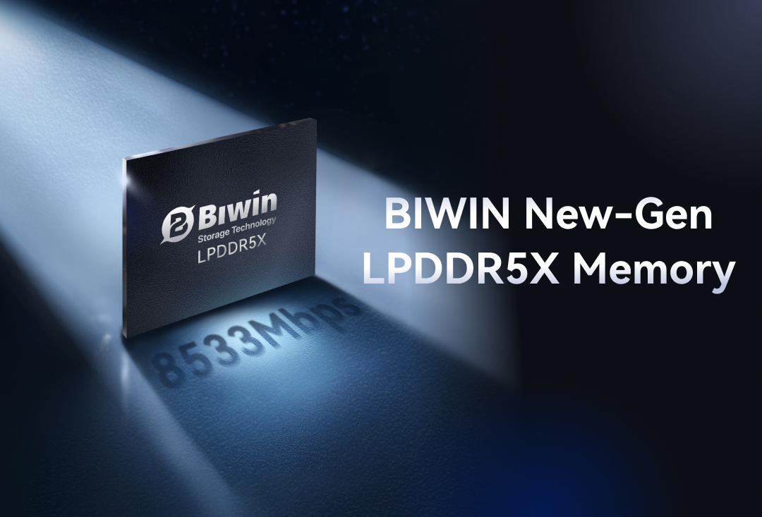 BIWIN Launches New-Gen High-Performance LPDDR5X Memory